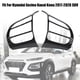 thumbnail image 5 of Ajuste del marco de la cubierta del volante del coche para Hyundai Encino Kauai Kona 2017-2020 SUV (fibra de carbono) Jadeshay  A, 5 of 8