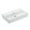 White, variant on Quattro 70.01 Wall Mount/Vessel Bathroom Sink in Ceramic White with One Faucet Hole
