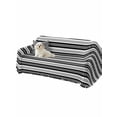 thumbnail image 2 of Boho Black Stripe Couch Cover for 2 Cushion Sofa, Abstract Geometric White Minimalist Washable Loveseat Sofa Covers Slipcover for Sectional Sofas L-Shaped, Couch Throw Cover 71"x118", 2 of 9