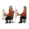 Stand Up Desk Store Compact ClampOn Retractable Adjustable Height