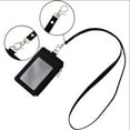 thumbnail image 4 of Neck Strap Lanyards ID Card Holder with Hanging Rope Portable Multi-purpose Keychain Pass Case Protector Cover for Office, 4 of 10