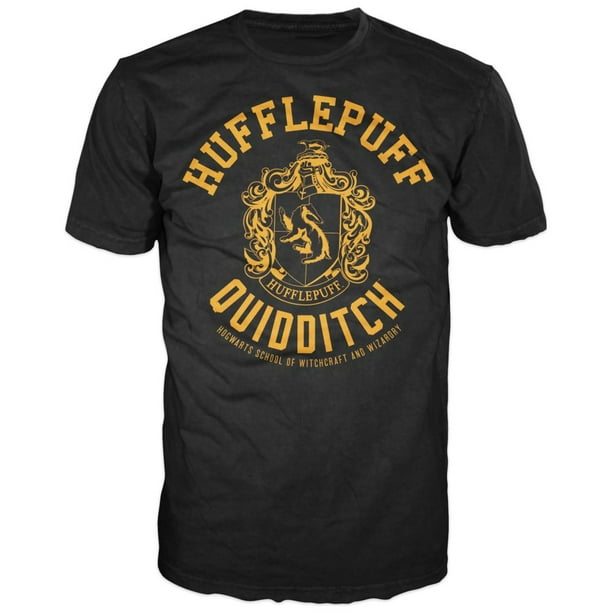 Harry Potter Hufflepuff Quidditch Mens T-shirt (Large) - Walmart