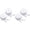 White 2PCS, variant on 8mm Flat Laces White Boys And Girls Shoes Suitable For Sports And Leisure Mountaineering Basketball Shoes