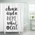 thumbnail image 1 of ABPHQTO House is Not Home Without Cat Inspirational About Cortina de ducha 150x180 cm, 1 of 1
