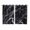 Black Light Gray, variant on Black Marble Kitchen Curtains Short 54 Inch Length, Vintage Minimalism White Abstract Texture Grommet Top Bedroom Living Room Curtains, Light Filtering Cafe Curtain Drapes 2 Panels Set 84''x54''