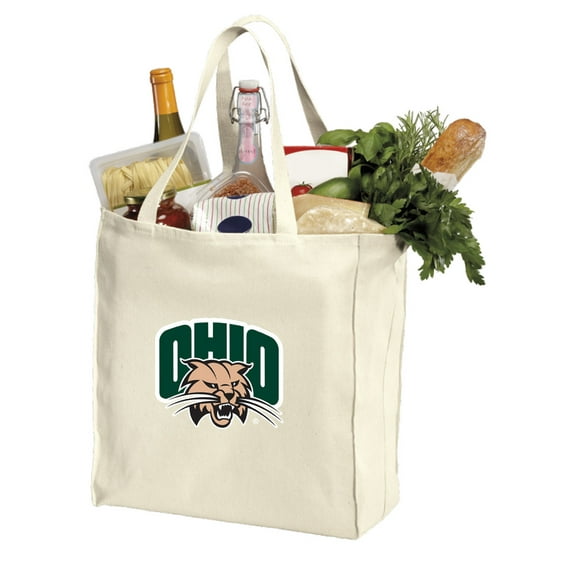 Ohio University Tote Bag Ohio University Bobcats Shopping Bags
