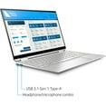 thumbnail image 4 of HP Spectre x360 13aw Home and Business Laptop (Intel i5-1035G4 4-Core, 8GB RAM, 1TB PCIe SSD, 13.3" Touch  4K UHD (3840x2160), Intel Iris Plus, Win 10 Home) with ME2 Backpack , HP Thunderbolt Dock, 4 of 6