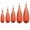 Throwing exercises A, variant on 5 Pcs Fishing Casting Plug Baitcast Rubber Practice Plug for Improving Cast Skill