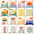 thumbnail image 4 of CNKOO Housse de Coussin Carrée Lavable en Polyester Ornement Délicat pour la Maison, 4 of 12