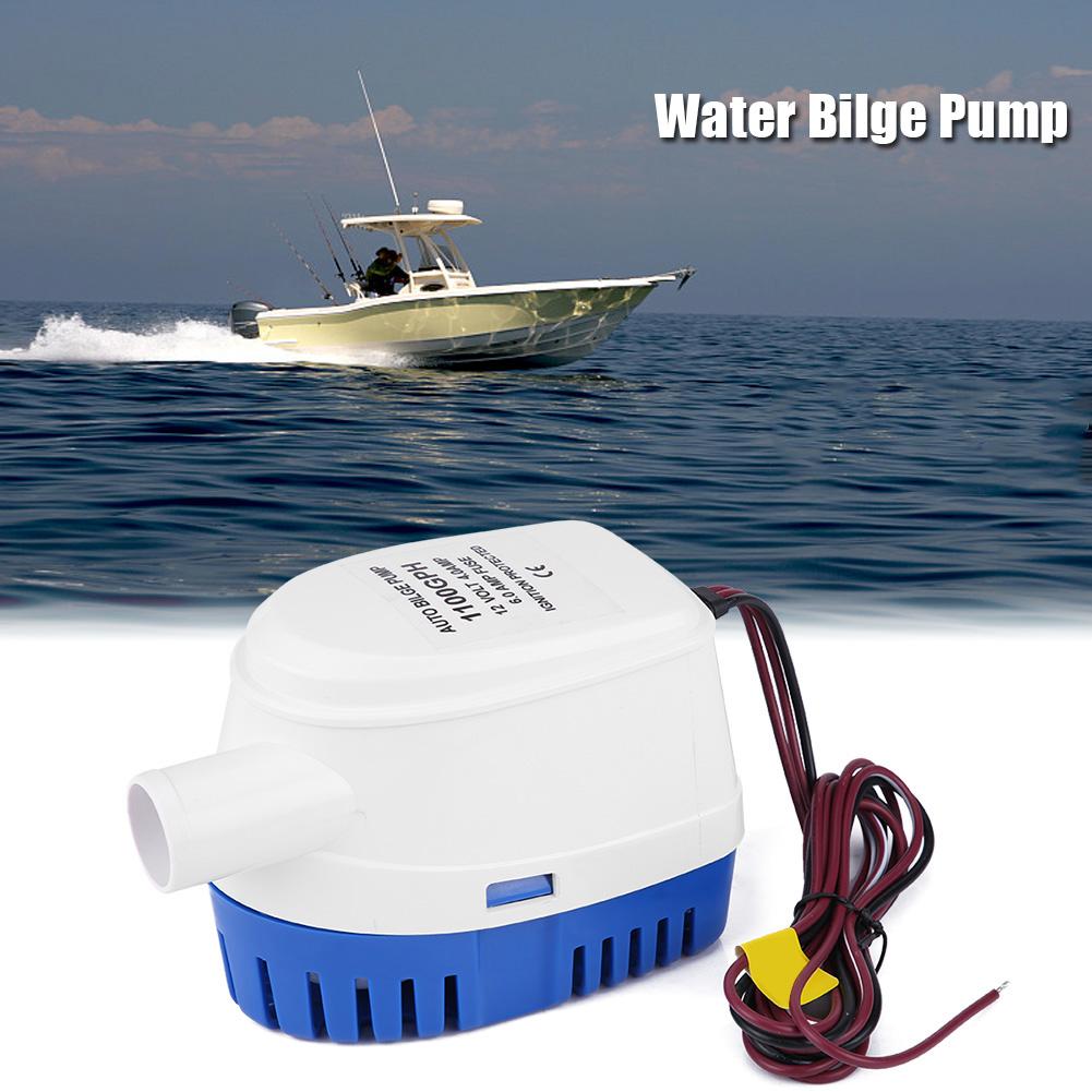 Ccdes Auto Bilge Water Pump , Boat Bilge Water Pump,1100GPH Boat 12V