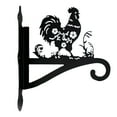 thumbnail image 2 of JJKBVCLO Planter Hangers Wall Mounted Hanger For Outdoor Use Chicken Design Versatile For Flower Pots Wall Mounted Flower Wall Decoration Hanging Flower Rack, 2 of 3