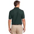 thumbnail image 2 of Port Authority K500P Mens Silk Touch Polo with Pocket, Dark Green - 5XL, 2 of 2