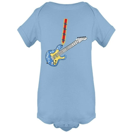 

An Electric Guitar Bodysuit Infant -Image by Shutterstock 12 Months