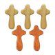 thumbnail image 1 of 5 piezas de cruz de madera para centros de mesa con palma, decorativas cruces de bolsillo cristianas para oración, para fiestas, escritorios y Navidad, 1 of 9
