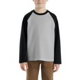 thumbnail image 2 of KAUOD Kids Crew Neck Thermal Shirt Long Sleeve Cotton Pullover Sweatshirts Tops Boys Girls Soft Undershirts Winter Clothes, 2 of 6