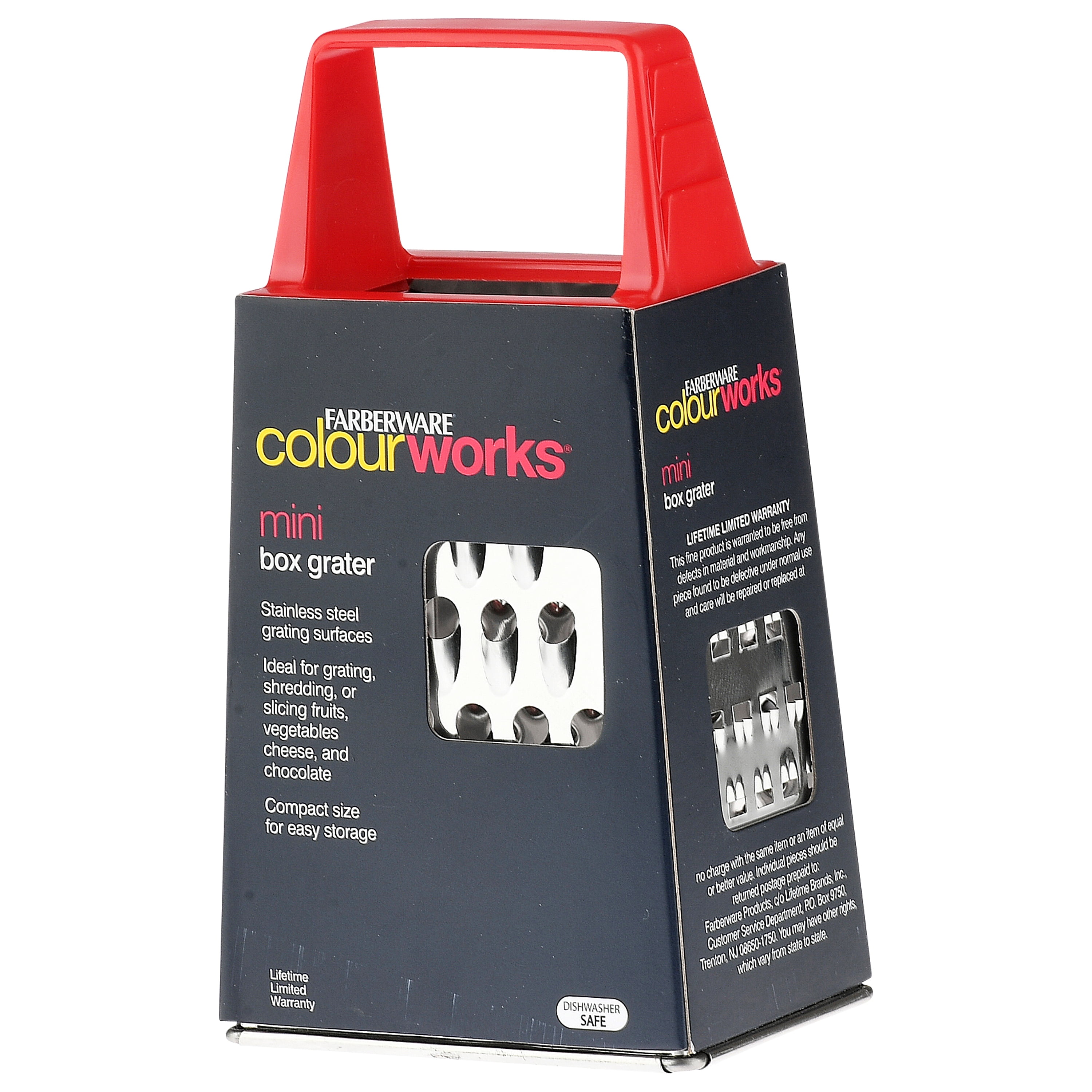 Farberware Colourworks Red Mini Box Grater Walmartcom