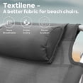 thumbnail image 3 of ICECO BC75 5-Position Reclining Folding Chair for Adults, Heavy Duty 350lb Capacity - Portable Full Recline Beach & Camping Chair with Cup Holder, Gray, 3 of 6