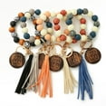 thumbnail image 4 of CNKOO Bracelet Keychain Silicone Beaded - Fashion Wristlet Key Ring Bangle Keychain, 4 of 7