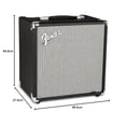 thumbnail image 2 of Fender Rumble 25 V3 Bass Amp for Bass Guitar, 25 Watts, with 2-Year Warranty 8 Inch Speaker, with Ov Fender AMPLIFICADOR PARA GUITARRA  BAJO FENDER 2370200000, 2 of 8