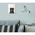 thumbnail image 3 of The Kids Room by Stupell Baby Black Bear Animal Kids Painting Wall Plaque Art by Leah Straatsma, 3 of 3