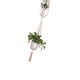 thumbnail image 3 of Wosthever Cesta colgante de macramé, macetas de macramé para colgar en la pared, colgador de plantas para interior y exterior, decoración de Jardín y Patio No.07, 3 of 6