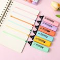 thumbnail image 3 of 6 pcs Pastel Colored Highlighters Highlighters Pencils Highlighter Pen_Super Gift Great Gift, 3 of 9