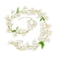 thumbnail image 2 of Guirnalda de Flores Artificiales, Enredadera Colgante, Adorno Floral con Follaje, 185cm, para Decoración del Hogar, Bodas y Oficinas, 2 of 6