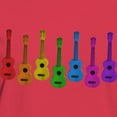 thumbnail image 3 of CafePress - Ukulele Rainbow Women's Dark T Shirt - Women's Traditional Fit Dark T-Shirt, 3 of 4