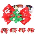 thumbnail image 1 of Cheers.US Christmas Dog Elements Holiday Dress Up Adjustable Kitten Festival Decorative Collar Pet Supplies and Cat Collar with Pet Gift Soft&Comfy Collars for Small Medium Large Dogs, 1 of 7