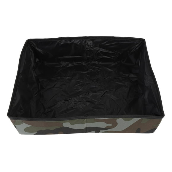 Cat Litter Box, Cat Litter Pan 40x30x11cm Oxford Cloth for Travel
