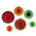 thumbnail image 2 of Paper Flowers For Birthday Party Paper Fans Decoration Paper Party Hanging Paper Fan Wall Flowers Paper Fans, 2 of 8