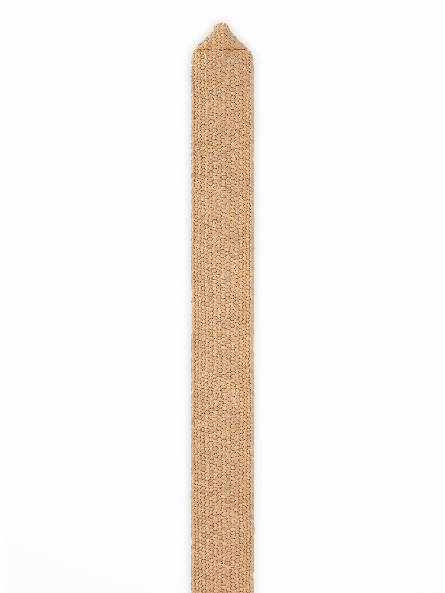 Time and Tru Women's Raffia Stretch Belt, S/M, Natural