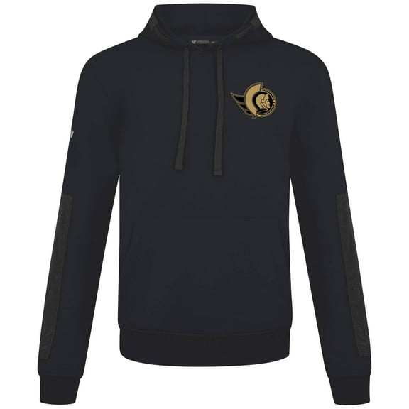 Men's Levelwear  Black Ottawa Senators Bombay Response Pullover Hoodie