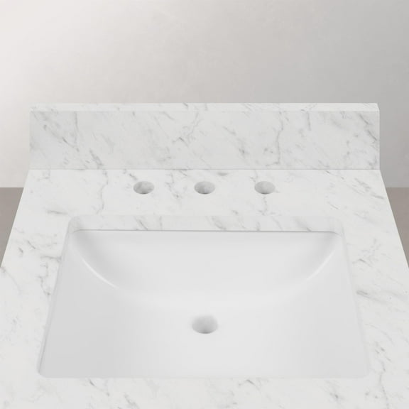 Water Creation Madison 30" Hardwood Single Bathroom Vanity in Blue & Gold