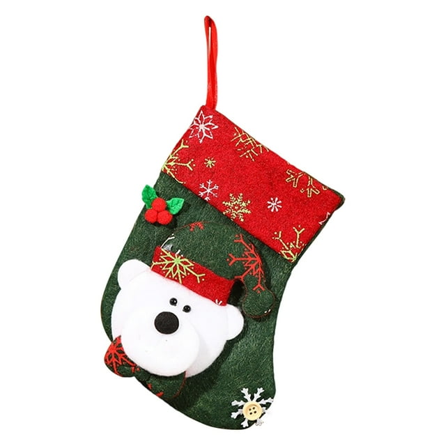 Hangs Stockings For Fireplace - Hanging Stocking Candy Container for Family Christmas Party Decorative & Storage Socks Ideal for Home Use