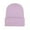 Light Violet, variant on Solid Color Knit Beanie, Stretchable Winter Cap, Unisex Acrylic Stocking Hat, All-Season Beanie, Outdoor Sports Cap, Casual Everyday Beanie, Soft Stretch Knit Hat - Black