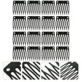 thumbnail image 5 of FRCOLOR Wig Caps Clips Comb 100Pcs Simple Structure Plastic Wig Accessory Clips for Men and Women Daily Use 3.6X3.2X0.4In,1.42"X1.26"X0.04", 5 of 5
