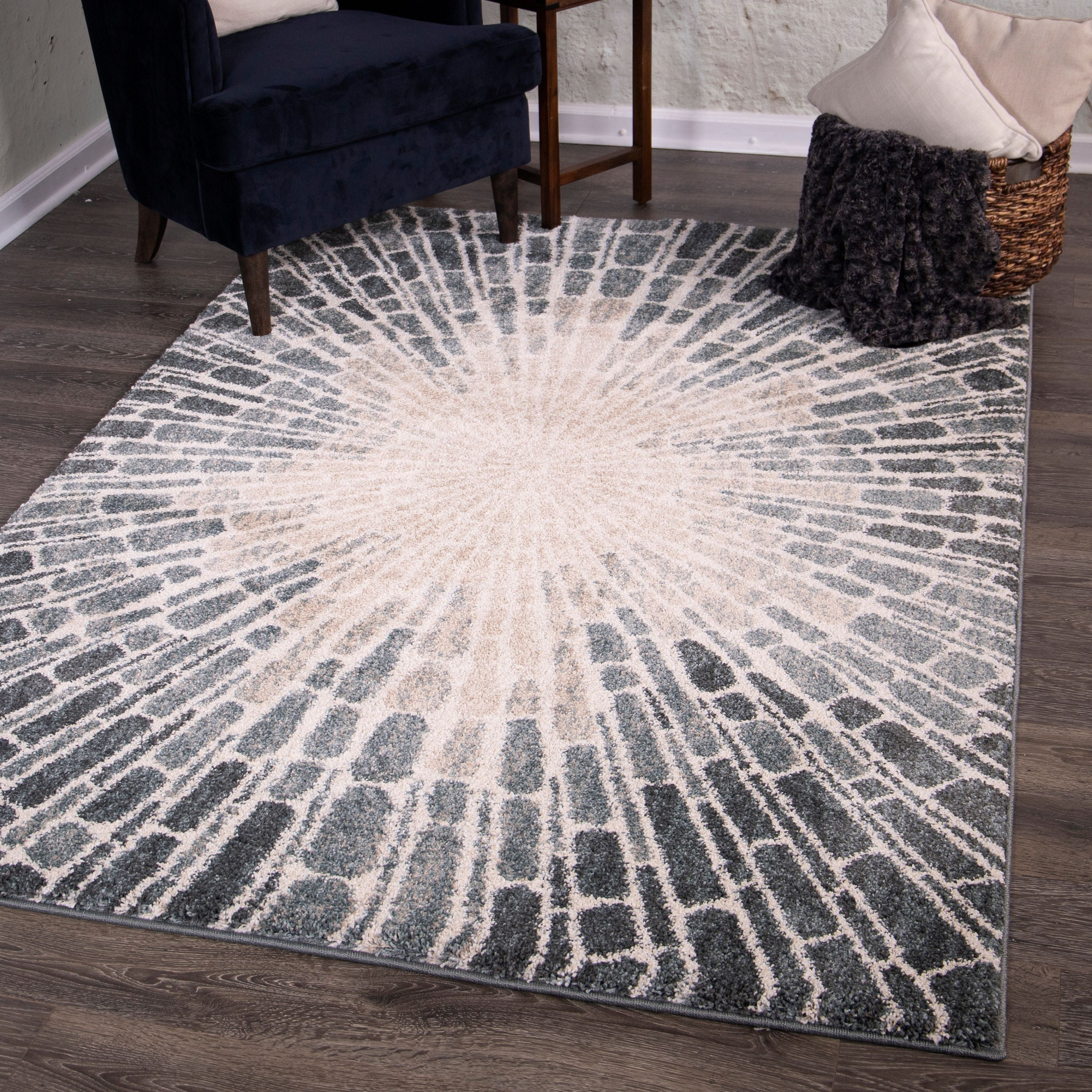 Orian Rugs Portland Starburst Area Rug