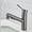 Gun gray, variant on Bathroom Faucet with Pull Out Sprayer,Brass Bathroom Sink Faucet,3 Modes Bathroom Pull Out Faucet,Single Handle for Hot and Cold Water Vanity Basin Faucet,White