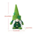 thumbnail image 2 of St.Patrick's Day Plush Elf Decorations, Handmake Saint Patrick's Day Irish Decorations, Home Table Ornament Green Irish St Patricks Day for St Patricks Day Gifts, 2 of 3