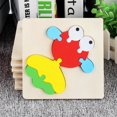 thumbnail image 1 of Rompecabezas de madera 3D para niños, rompecabezas de madera 3d de animales de dibujos animados, inteligencia para niños, juguetes educativos tempranos para niños, 1 of 4