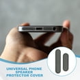 thumbnail image 6 of Uxcell Phone Dustproof Net Sticker, Phone Speaker Anti Dust Protector Cover Speaker Mesh Sticker 0.87"x0.2"/0.63"x0.2" Silver 40Pcs, 6 of 7