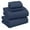 Navy Blue, variant on Ruvanti Queen Sheets Set - Luxurious Silky Soft Microfiber Bedding - Cozy & Comfy - 15 inch Deep Pocket (Fits up to 17") Hotel Bed Sheets - 4 Pcs - Blue