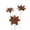 B, variant on BinKFF Rusty Metal Flowers Rustic Spring Plants Rusty Metal Garden Stakes Decor for Outside Yard Art Decorative Garden Stakes Potted Plants Lawn Yard Walkway and Flower Garden