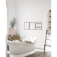 thumbnail image 5 of HAUS AND HUES Funny Bathroom Decor Wall Art Bathroom Wall Art - Set of 3 Funny Bathroom Wall Art Prints Funny Bathroom Decor Bathroom Signs Decor Funny Bathroom Art, Bathroom Rules (24x36, Unframed), 5 of 6