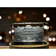 thumbnail image 4 of Forbidden City 3D Engraved Crystal Keepsake Souvenir, 4 of 7