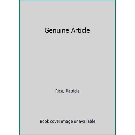 Pre-Owned Genuine Article (Unknown) 0451182359 9780451182357