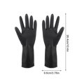 thumbnail image 5 of Guantes de nitrilo para peluquería, talla L, guantes profesionales para teñir el cabello con textura, impermeables y de látex., 5 of 5