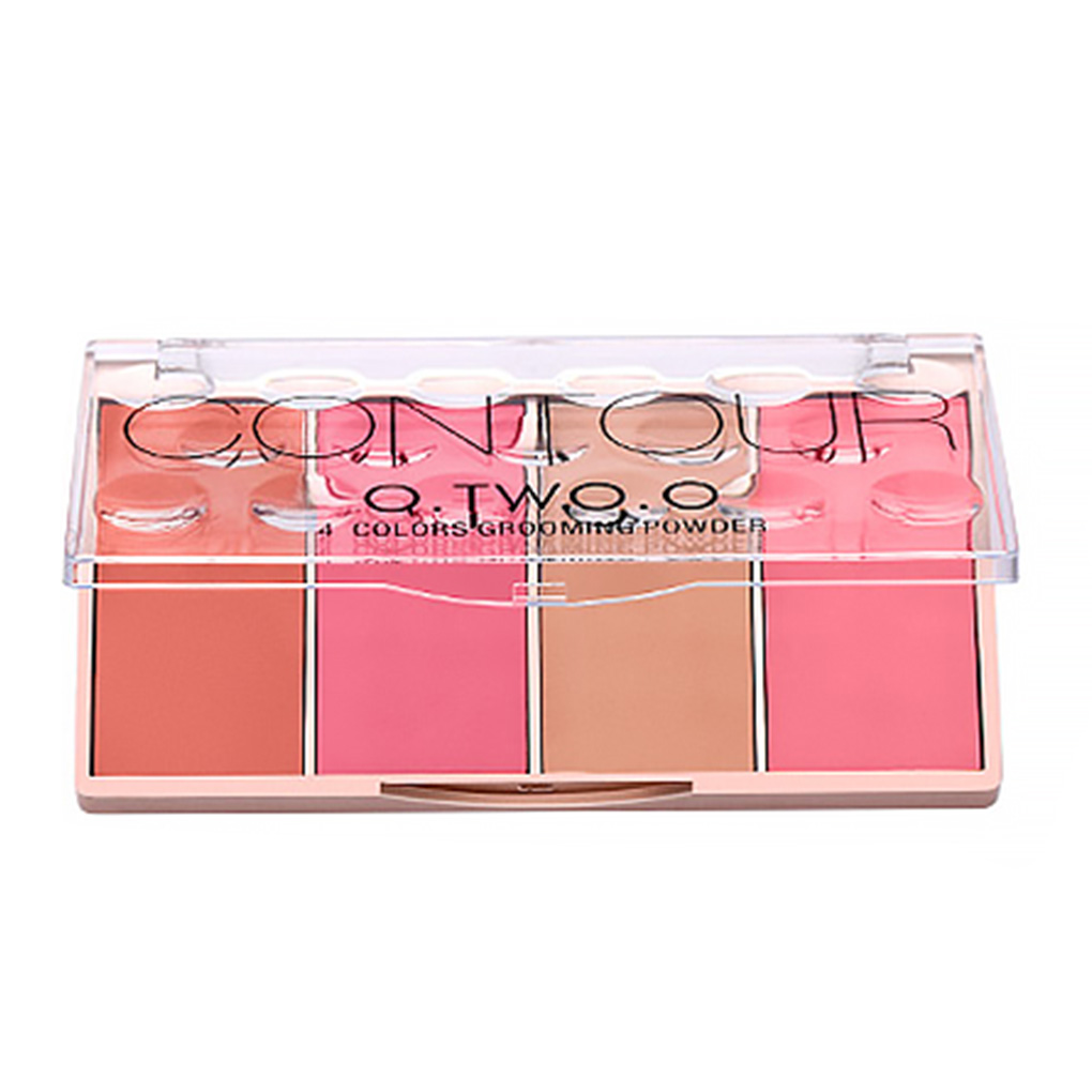 TureClos 4 Colors Multifunctional Facial Contour Shading Powder