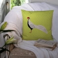 thumbnail image 3 of Silver Pheasant Green Fabric Decorative Pillow, 3 of 4